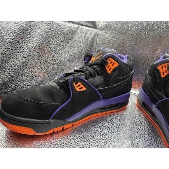 RARE 🚀 Size 10 - Nike Air Flight 89 Court Purple‎ 2019 - CU4838-001 - Picture 5 of 10